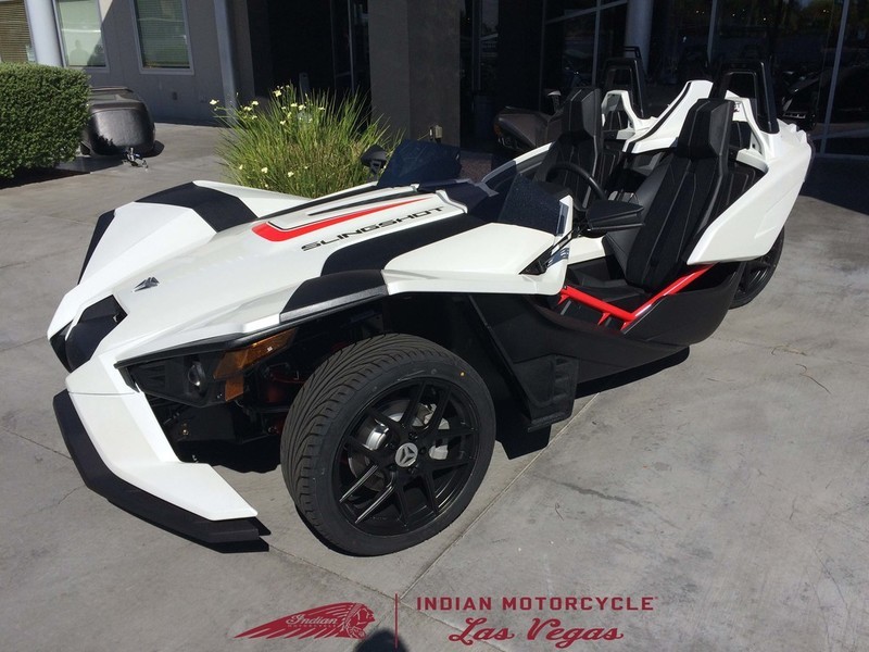 2016 Polaris Slingshot Reverse Trike SL LE White Pearl