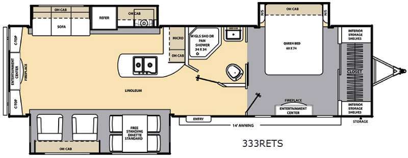 2017 Coachmen Rv Catalina 333RETS