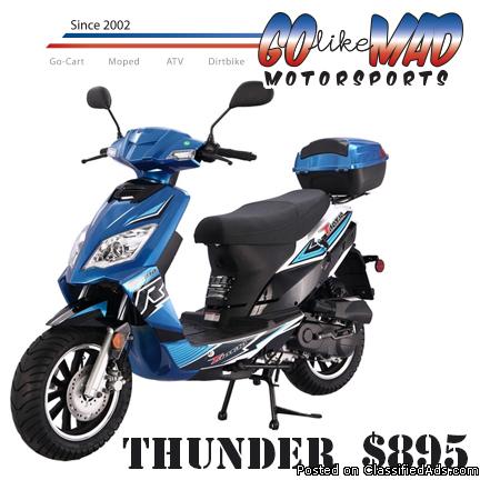 Thunder heavy duty scooter - Reliable ride