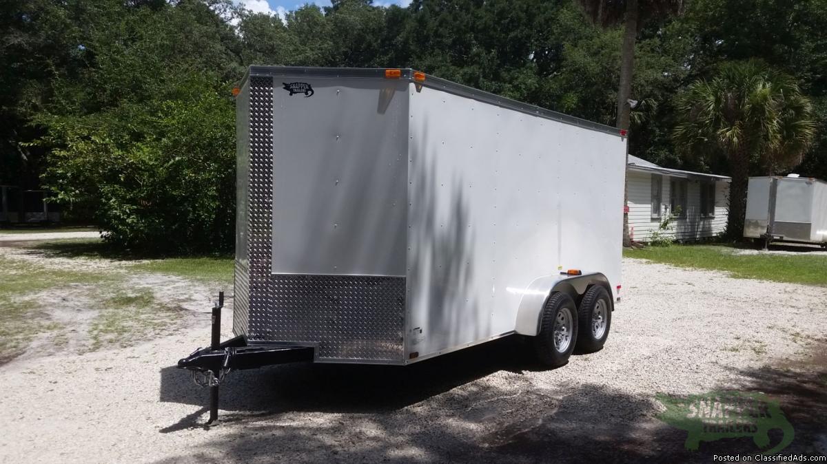 6 x14' RV Side Door NEW Enclosed Cargo with Extra Height