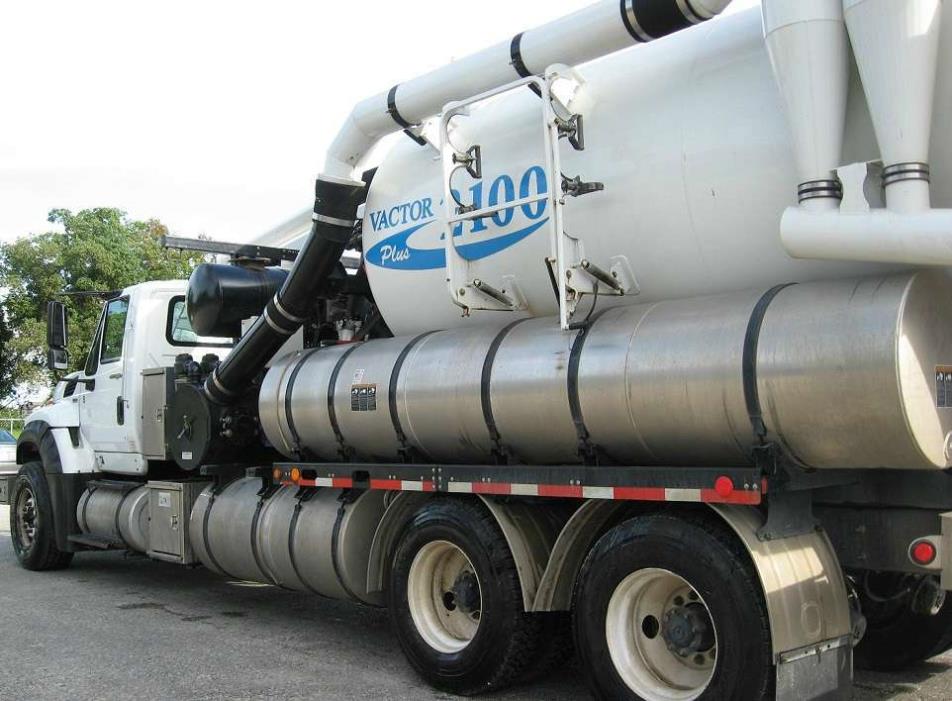 2012 Vactor 2115-18 Plus Combination Sewer Cleaner Pd  Tanker Trailer