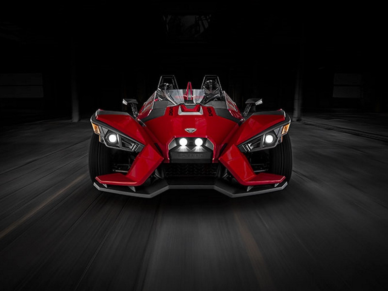 2017 Polaris Slingshot Reverse Trike SL Sunset Red