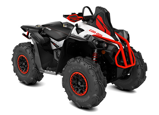 2017 Can-Am RENEGADE X MR 570 WHITE / BLACK / CAN-AM RED