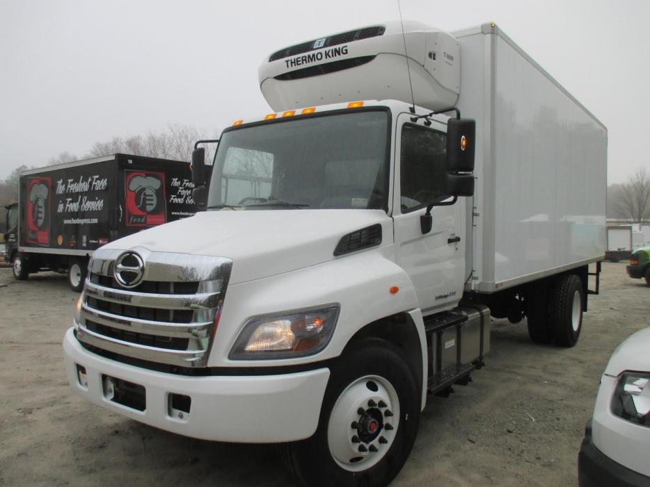 2017 Hino 268a  Refrigerated Truck