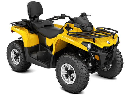 2017 Can-Am OUTLANDER MAX DPS 450 YELLOW