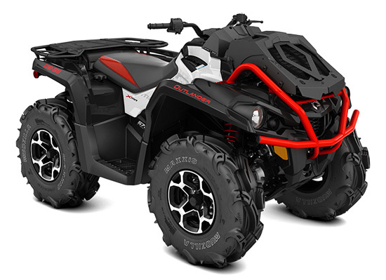 2017 Can-Am OUTLANDER X MR 570 WHITE / BLACK / CAN-AM RED