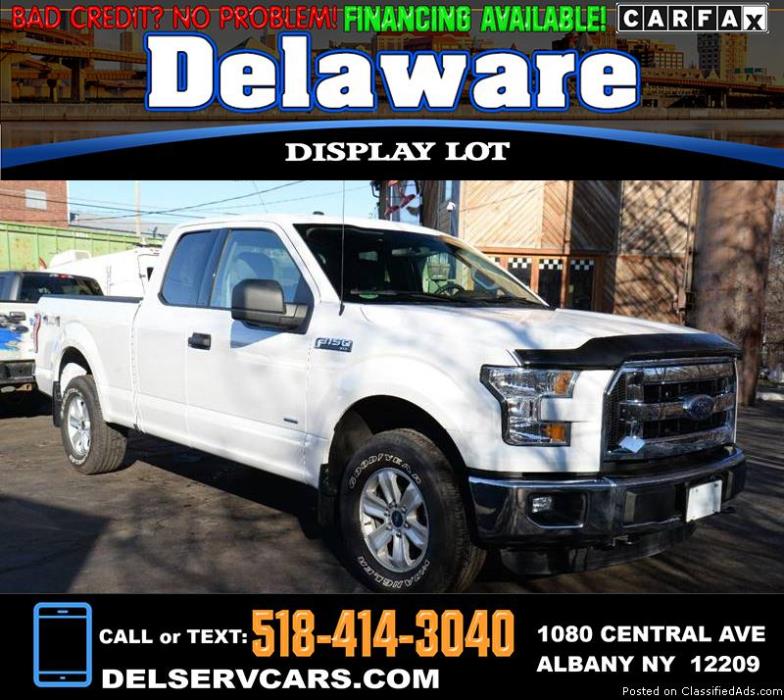 2015 Ford F-150 4x4 XLT 4dr SuperCab 6.5 ft. SB! Sirius! Air Conditioning!...