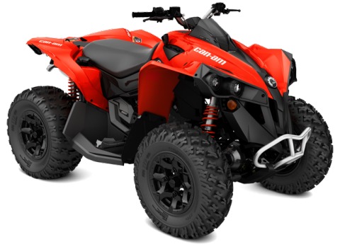 2017 Can-Am RENEGADE 850 CAN-AM RED
