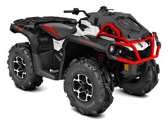 2017 Can-Am OUTLANDER X MR 1000R WHITE / BLACK / CAN-AM RED