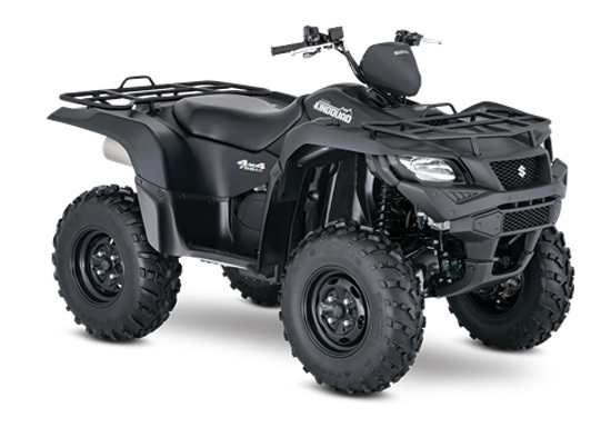 2017 Suzuki KINGQUAD 750AXI SPECIAL EDITION SOLID MATTE SWORD BLACK