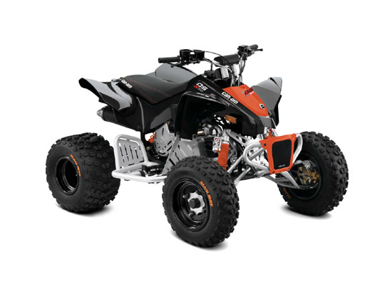 2017 Can-Am DS 90 X BLACK / CAN-AM RED