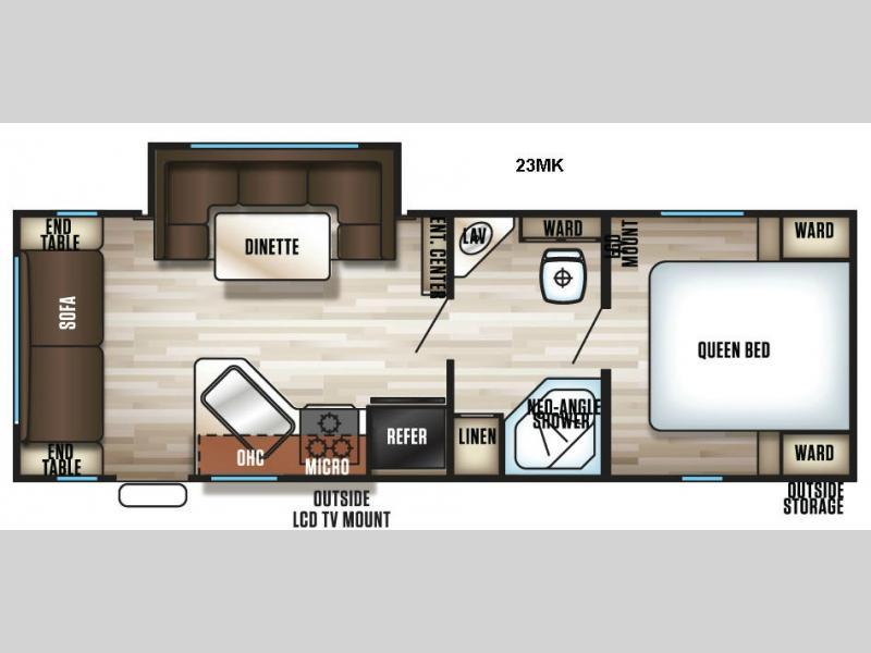 2017 Forest River Rv Patriot Edition 23MK