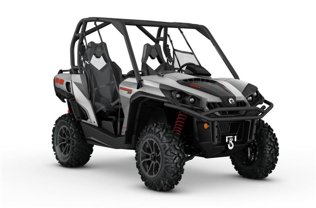 2017 Can-Am Commander XT 800R - Brushed Aluminu