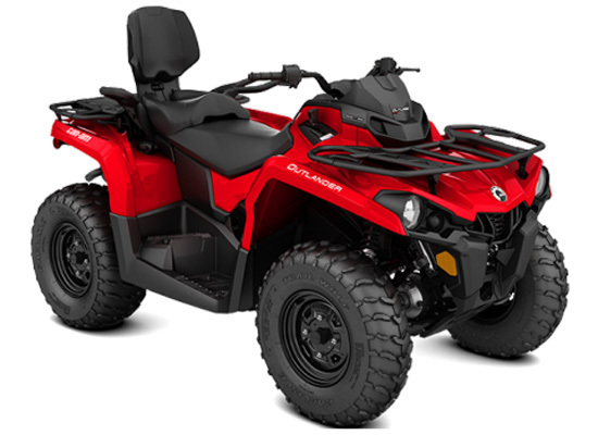 2017 Can-Am OUTLANDER MAX 570 VIPER RED