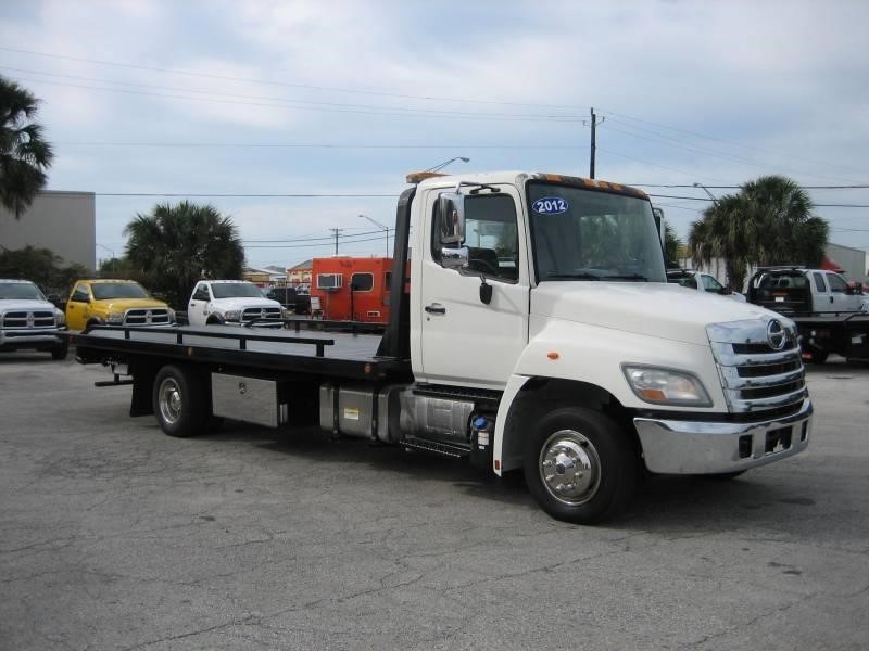 2012 Hino 258lp  Rollback Tow Truck