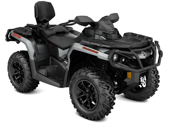 2017 Can-Am OUTLANDER MAX XT 650 BRUSHED ALUMINUM