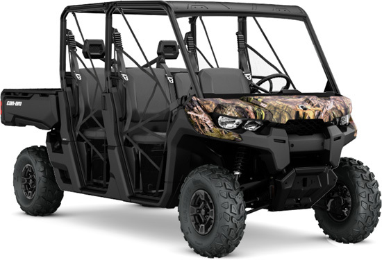 2017 Can-Am DEFENDER MAX DPS HD10 MOSSY OAK BREAK-UP COUNTRY CAMO