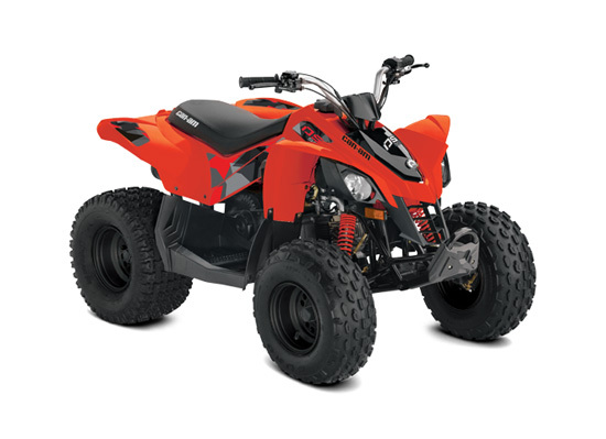 2017 Can-Am DS 70 CAN-AM RED