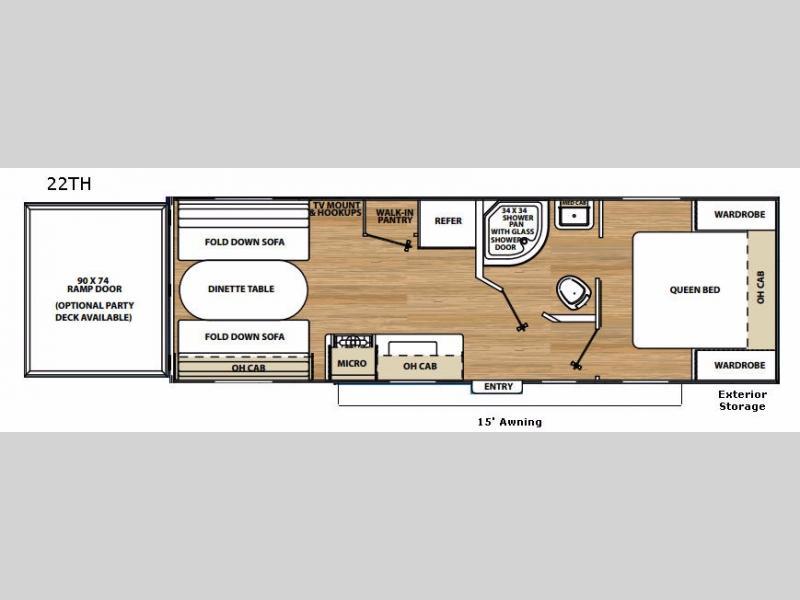 2017 Coachmen Rv Catalina Trail Blazer 22TH