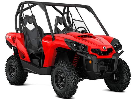 2017 Can-Am COMMANDER 800R VIPER RED