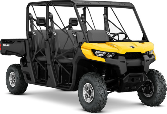 2017 Can-Am DEFENDER MAX DPS HD10 YELLOW
