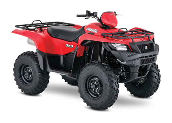2017 Suzuki KINGQUAD 500AXI POWER STEERING FLAME RED