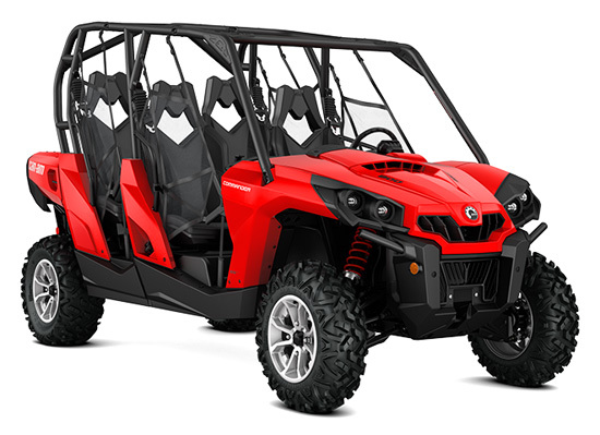 2017 Can-Am COMMANDER MAX DPS 800R VIPER RED