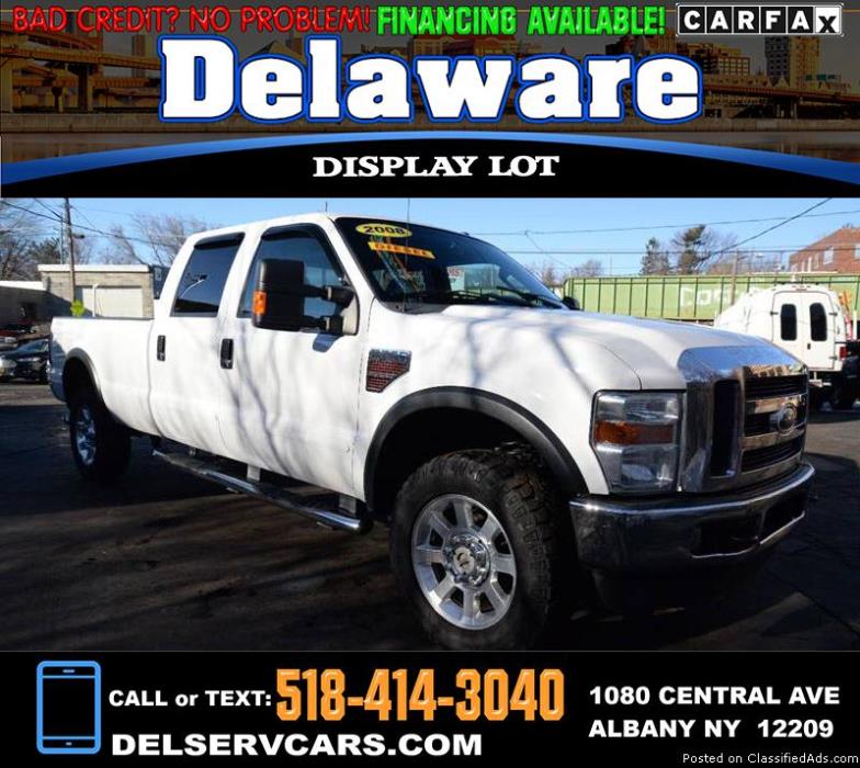 2008 Ford F-350 Super Duty Lariat 4dr Crew Cab 4WD SB! Moonroof! Heated/Leather...