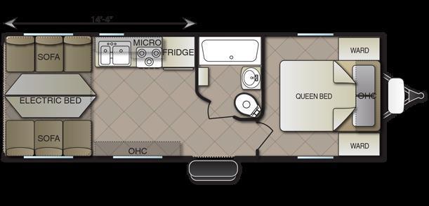 2017 Pacific Coachworks TANGO 27FSB TOY HAULER