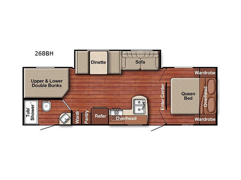 2018 Gulf Stream Rv Friendship 268BH