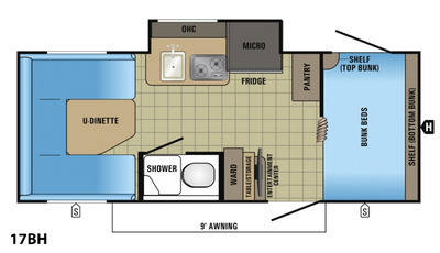 2017 Jayco Hummingbird 17BH