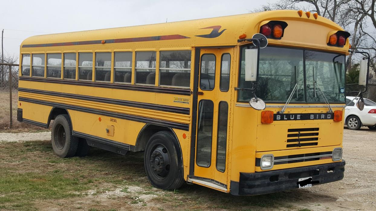 1988 Blue Bird Bus Blue Bird Vision  Bus