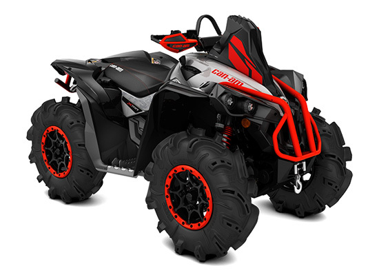 2017 Can-Am RENEGADE X MR 1000R HYPER SILVER / BLACK / CAN-AM RED