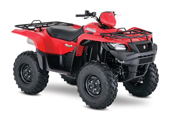 2017 Suzuki KINGQUAD 750AXI POWER STEERING FLAME RED