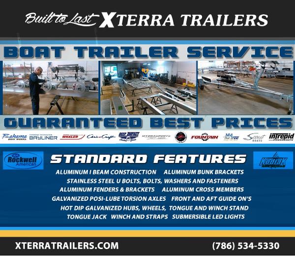 2017 Boat Trailer Service & Repair XTERRA Trailers