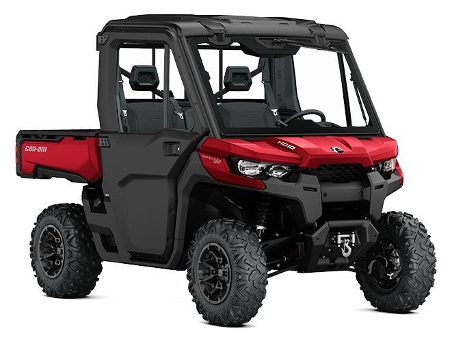 2017 Can-Am Defender XT CAB HD10 Intense Red