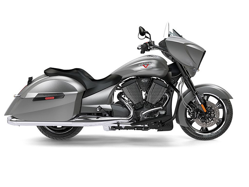 2016 Victory Cross Country Suede Titanium Metallic