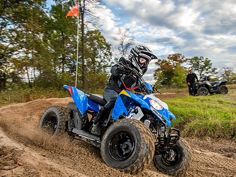 2016 Polaris Outlaw 110 EFI Voodoo Blue