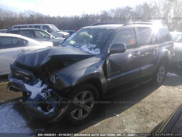 2006 Toyota 4 Runner-Rebuildable Car, 1