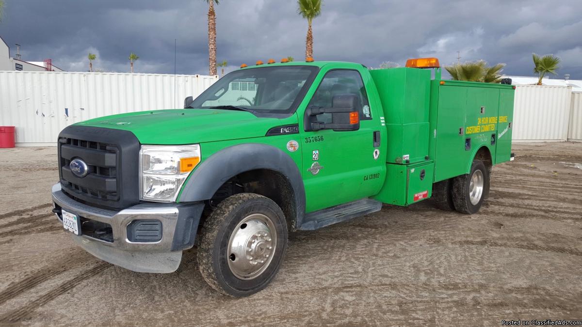 2011 FORD F450 SERVICE TRUCK