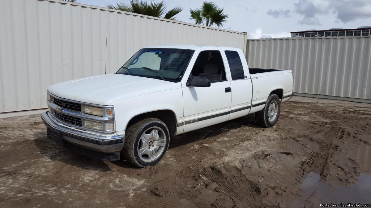 1999 CHEVROLET 1500 EXTENDED CAB PICKUP TRUCK