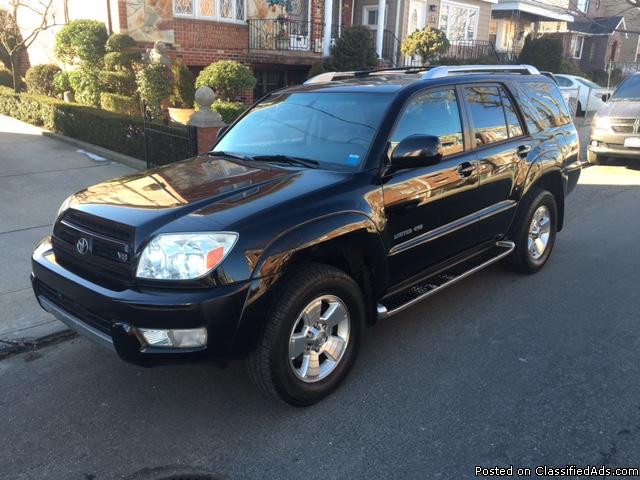 2003 Toyota 4Runner Limited 70k, fully loaded, one owner, clean title