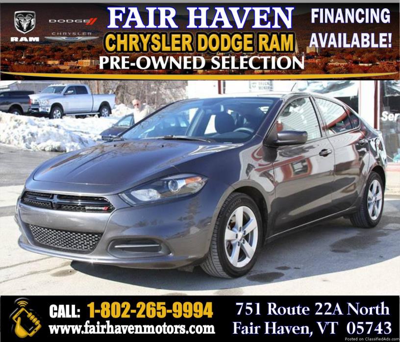 2015 DODGE DART SXT SEDAN! ONLY 37K LOW Miles!