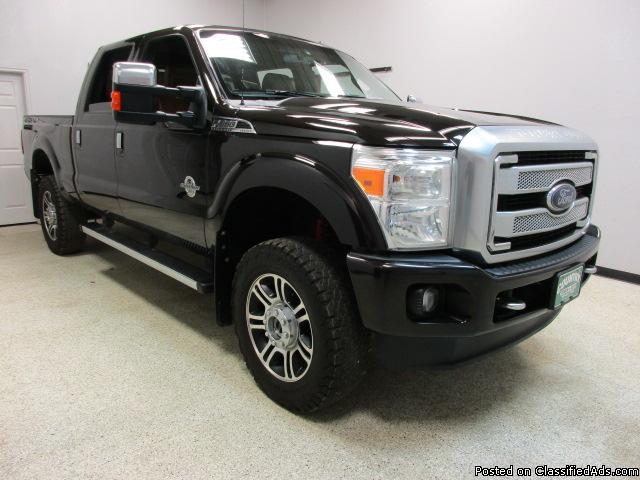 2013 Ford F350 Crew Cab 4x4 Short Bed Diesel Automatic