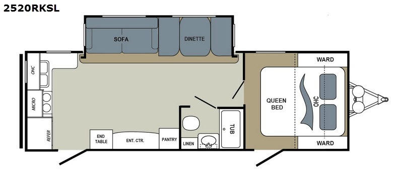 2017 Dutchmen Rv Aerolite 2520RKSL