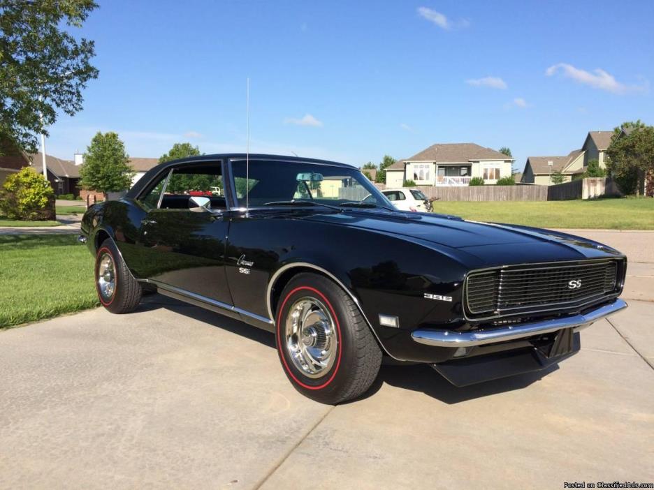 1968 Chevrolet Camaro RS/SS Coupe For Sale in Haysville, Kansas  67060