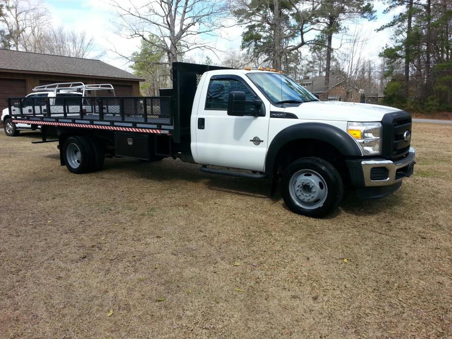 2012 Ford F550  Flatbed Truck