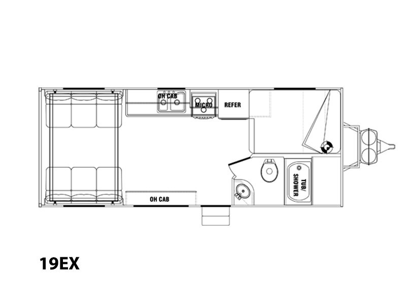 2015 Pacific Coachworks Powerlite Metal X 19EX