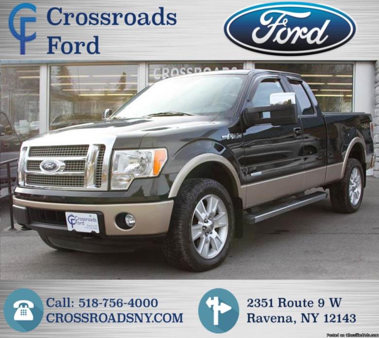 Used 2011 Black Ford F-150 Pickup Truck V6 Twin Turbocharger! u9268t