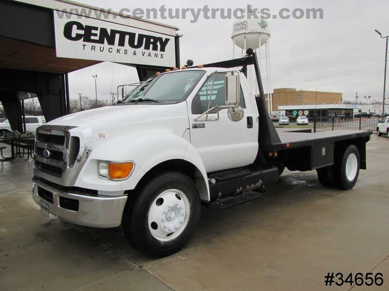 2011 Ford F650  Flatbed Truck